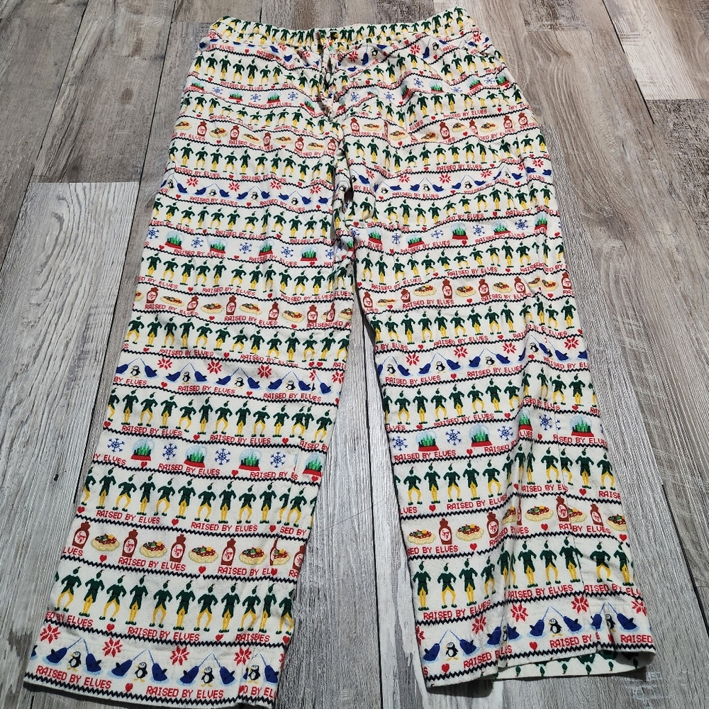 Hanna Andersson ELF Adult Pajama Pants Fair Isle Christmas